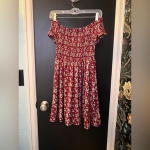 Cute floral thrifted dress